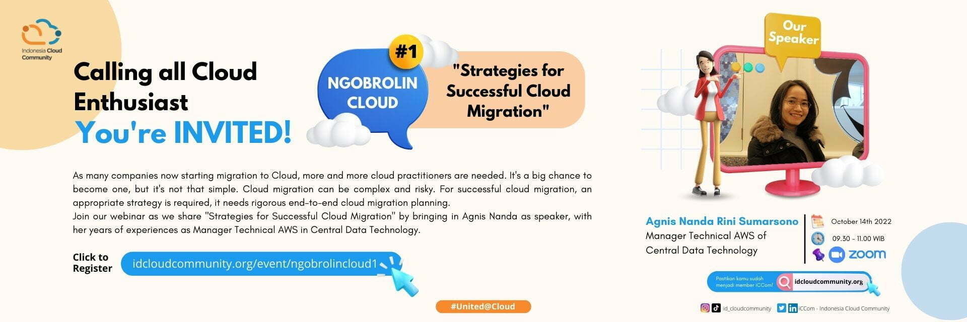 Ngobrolin Cloud #1 – Strategies for Successful Cloud Migration