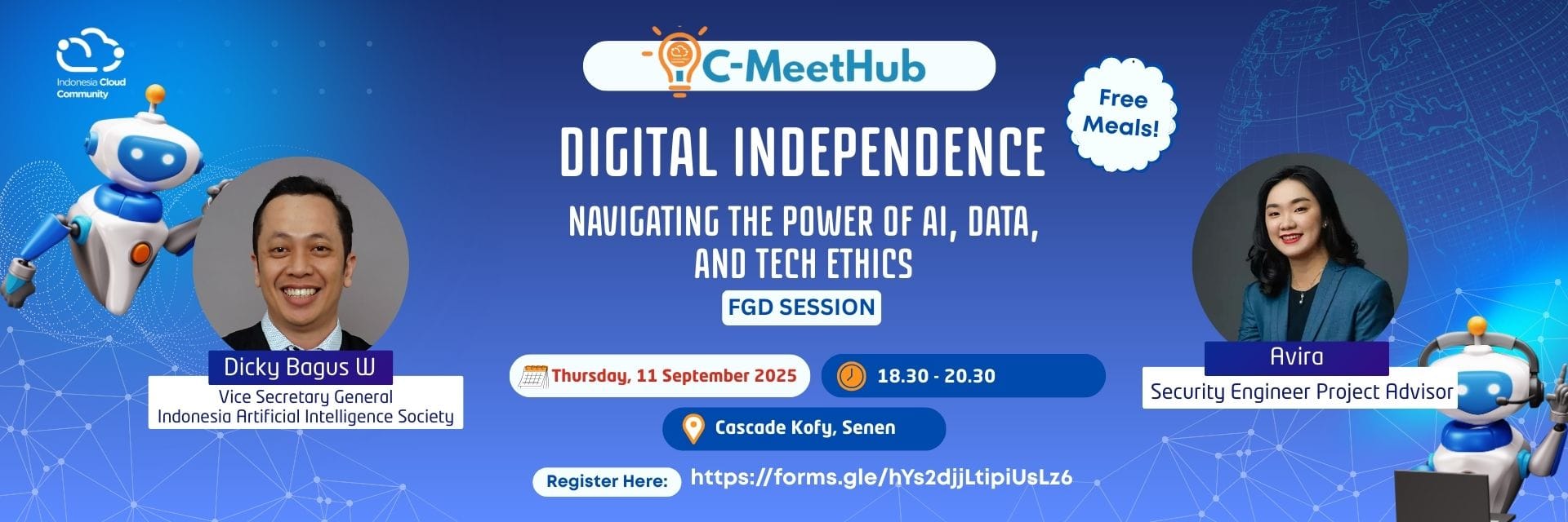 iC-MeetHub #28 “Digital Independence: Navigating the Power of AI, Data, and Tech Ethics”