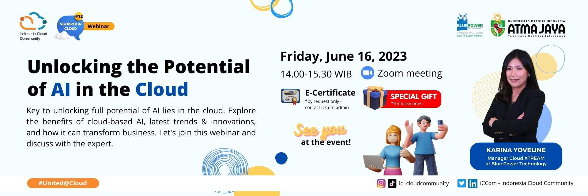 Ngobrolin Cloud #12 – Unlocking the Potential of AI in the Cloud