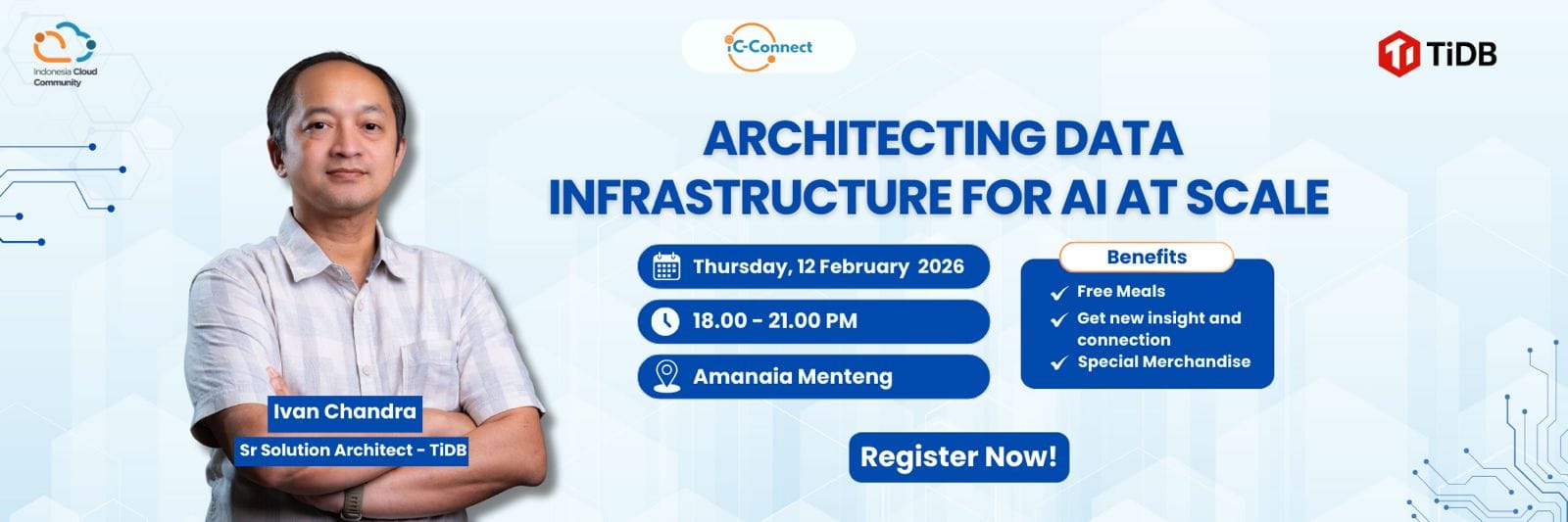 iC-Connect “Architecting Data Infrastructure for AI at Scale”