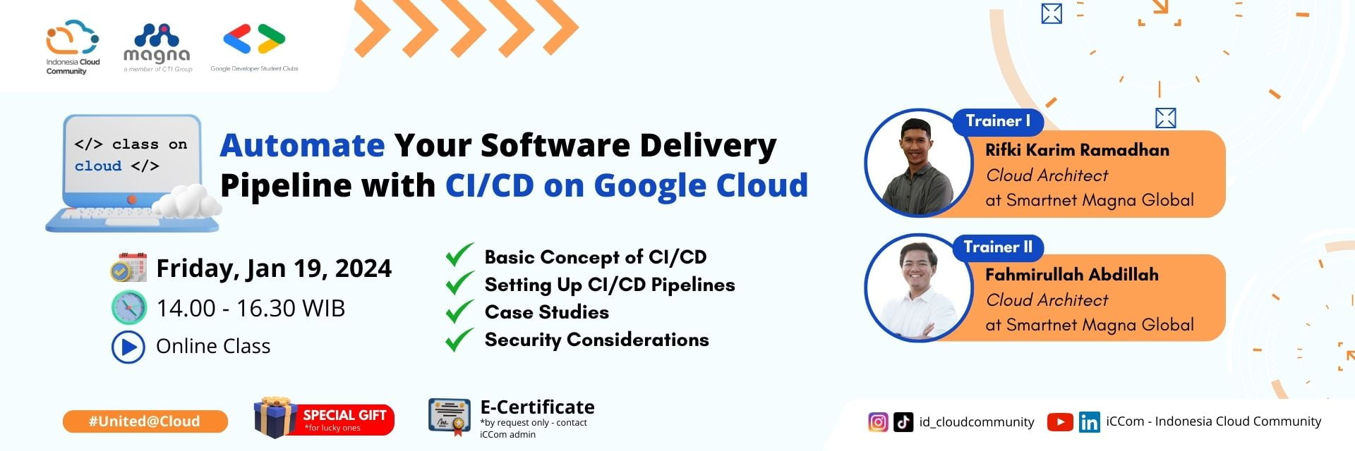 Class on Cloud #3 – Automate Your Software Delivery Pipeline with CI/CD on Google Cloud