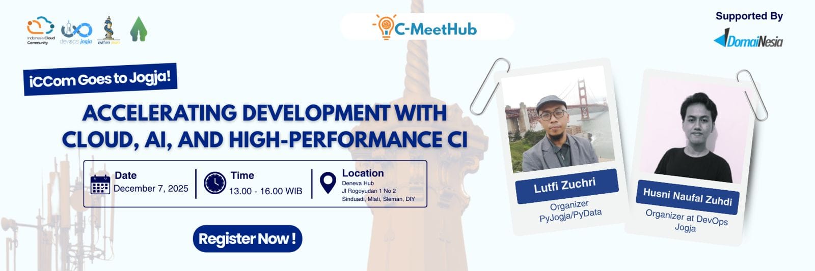iC-MeetHub #30 “Accelerating Development with Cloud, AI, and High Performance CI”