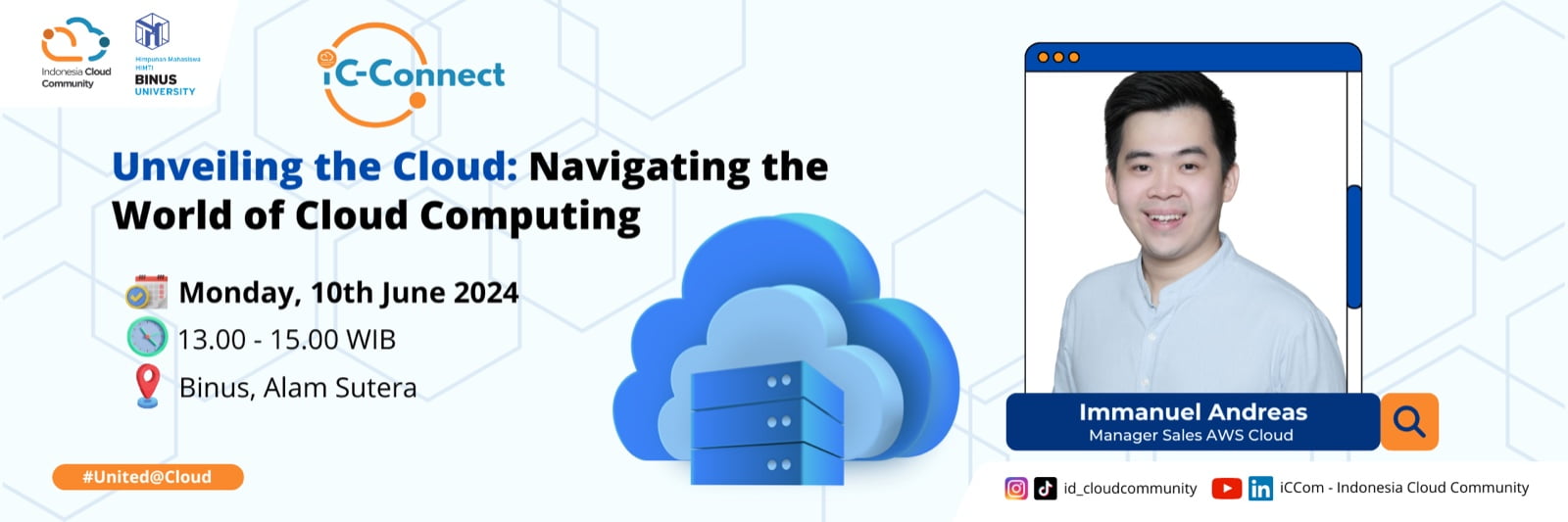 iC-Connect “Unveiling the Cloud: Navigating the World of Cloud Computing”