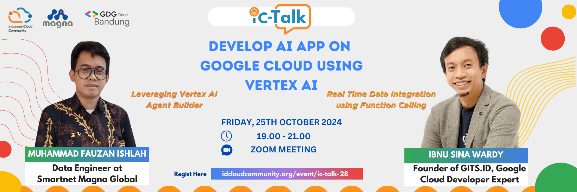 iC-Talk #28 “Develop AI App on Google Cloud using Vertex AI”