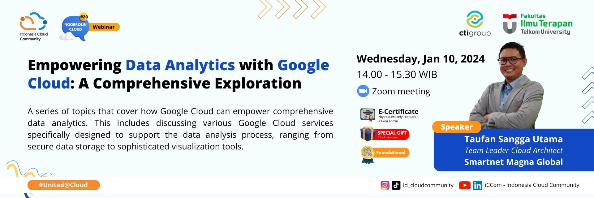 Ngobrolin Cloud #20 – Empowering Data Analytics with Google Cloud: A Comprehensive Exploration