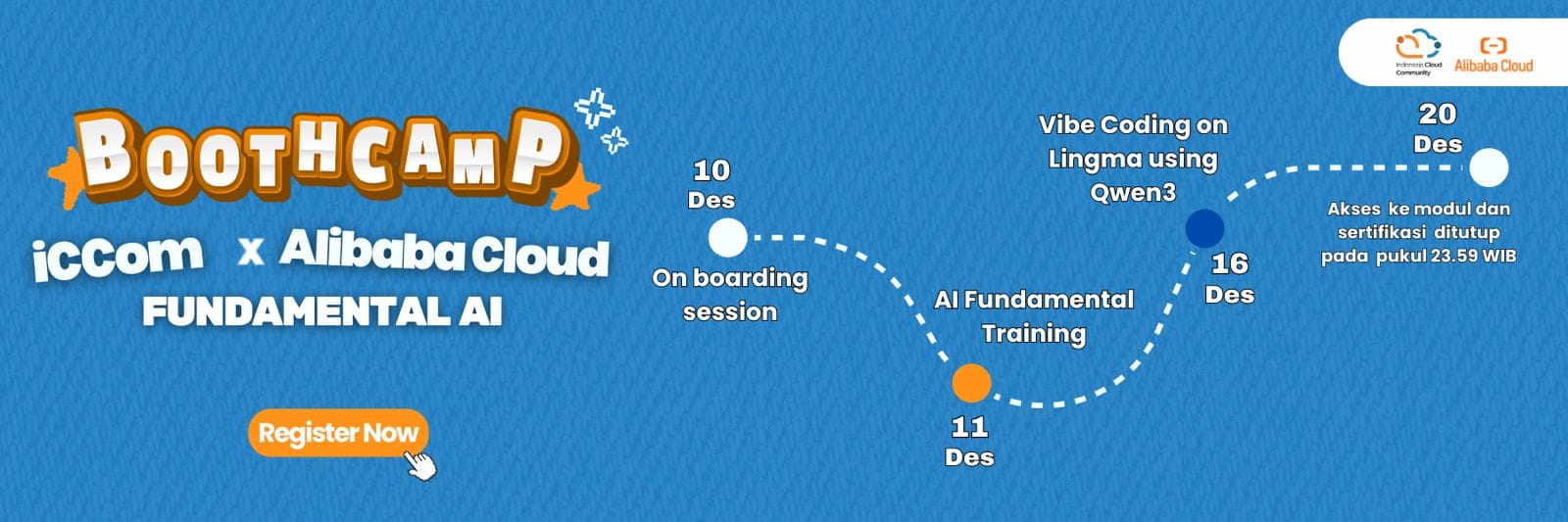 iCCom Bootcamp x Alibaba Cloud “Fundamental AI”