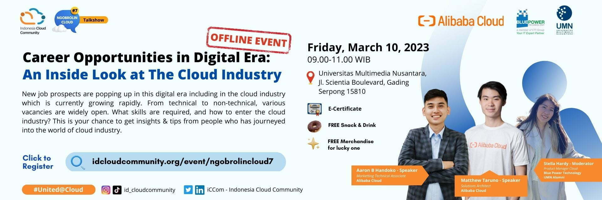 Ngobrolin Cloud #7 – Career Opportunities in Digital Era: An Inside Look at The Cloud Industry